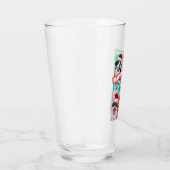Hunde und Katzen mit Santa Bart Glas (Rechts)