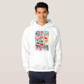 Hunde und Katzen mit Santa Bart Hoodie (Vorne ganz)