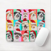 Hunde und Katzen mit Santa Bart Mousepad (Mit Mouse)