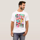 Hunde und Katzen mit Santa Bart T-Shirt (Vorne ganz)