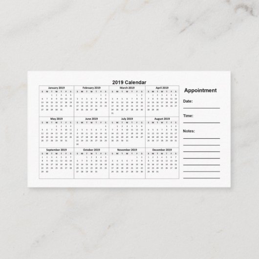 Hunde-und Katzen-Mobile, das den 2019 Visitenkarte (Rückseite)