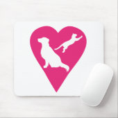 Hunde und Katzen Mousepad (Mit Mouse)