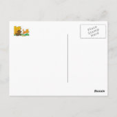 Hunde und Katzen Postkarte (Rückseite)