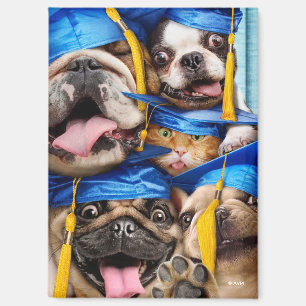 Hunde- und Katzenabsolventen im Fotobooth Magnet