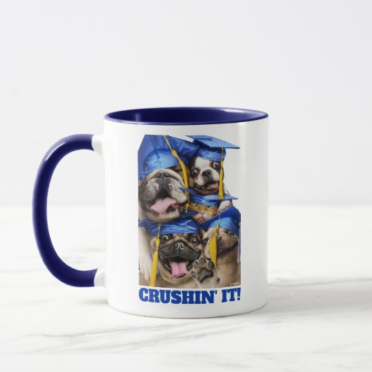 Hunde- und Katzenabsolventen im Fotobooth Tasse (Links)