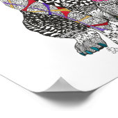 Hunde- und Katzenwächter Angel Poster - 11"x14" (Ecke)