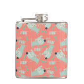 Hunde und Knochen Flachmann (Vorderseite)