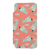 Hunde und Knochen Incipio iPhone Geldbeutel-Hülle (Folio Vorderseite)