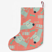 Hunde und Knochen Kleiner Weihnachtsstrumpf (Rückseite)