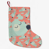 Hunde und Knochen Kleiner Weihnachtsstrumpf (Vorderseite)