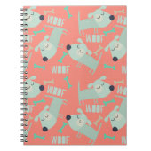 Hunde und Knochen Notizblock (Vorderseite)