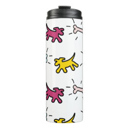 Hunde und Knochen RY Graffiti Style Thermal Trumbl Thermosbecher