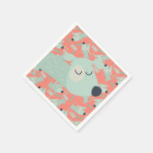 Hunde und Knochen Serviette (Ecke)