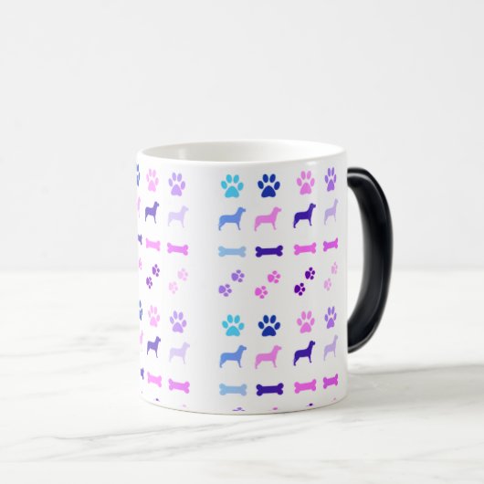 Hunde und Knochen Verwandlungstasse (VorderseiteRechts)