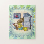 Hunde und Krankenschwester Puzzle (Vertikal)