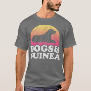 Hunde und Meerschweinchen Männer oder Frauen Hund  T-Shirt