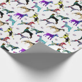 Hunde und Paws Geschenkpapier (Ecke)