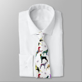 Hunde und Paws Krawatte (Gebunden)