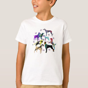 Hunde und Paws T-Shirt