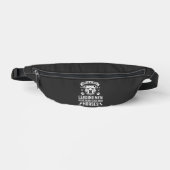 Hunde und Pferde führen Männer Bauchtasche (Vorderseite)
