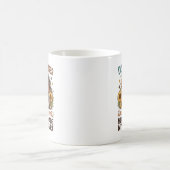 Hunde und Pferde machen mich glücklich Lustiger Ti Kaffeetasse (Mittel)