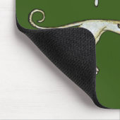 Hunde und Schnecke Mousepad (Ecke)