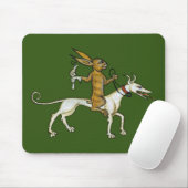 Hunde und Schnecke Mousepad (Mit Mouse)