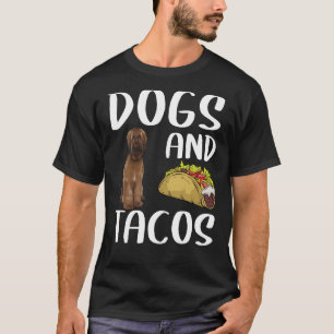 Hunde und Tacos Briard mexikanische Küche T-Shirt