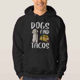 Hunde und Tacos Malteser Mexikanisches Essen Hoodie