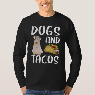 Hunde und Tacos Sealyham Terrier Mexikanisches Ess T-Shirt