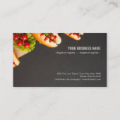 Hunde und Tomaten Visitenkarte (Rückseite)