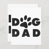 Hunde-Vater (Vorne/Hinten)