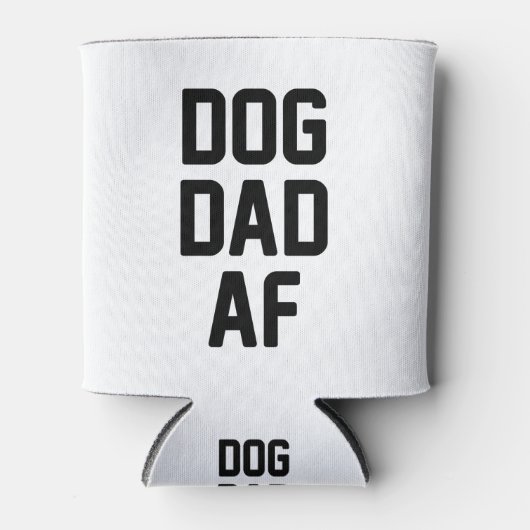 Hunde Vater AF Dosenkühler (Vorderseite)