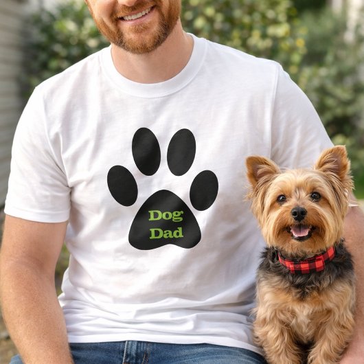 Hunde Vater Black Mens T-Shirt
