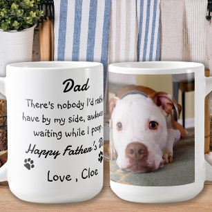Hunde Vater Der sonnige Vater - Foto Hunde Humor Kaffeetasse