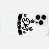 Hunde Vater Funny Design - Geschenkidee für Hundeb Case-Mate iPhone Hülle (Rückseite (Horizontal))