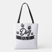Hunde Vater Funny Design - Geschenkidee für Hundeb Tasche (Rückseite)