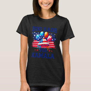 Hunde Vater für Kamala sie essen die Hunde Trump D T-Shirt