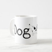 Hunde-Vater Kaffeetasse (Vorderseite Links)