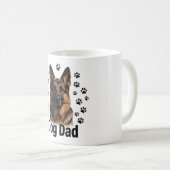 Hunde-Vater-Kaffeetasse Kaffeetasse (VorderseiteRechts)