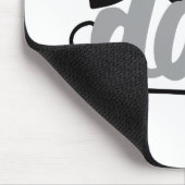 Hunde Vater Knochenzettel darüber, dass Hunde Fami Mousepad (Ecke)