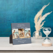 Hunde Vater lieben Wörter 3 Vertikale Fotolage Fotoplatte (InSitu)