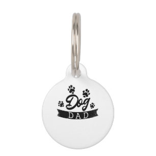 Hunde-Vater Lustiges Design - Geschenkidee für Hun Haustiermarke