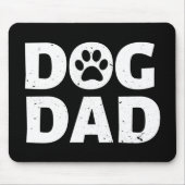 Hunde-Vater Mousepad (Vorne)