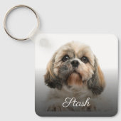 Hunde Vater Niedlich Väter Tag Keepake Schlüsselanhänger (Vorderseite)