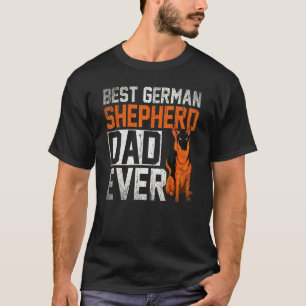 Hunde Vater Niedlicher deutscher Schäferhund T-Shirt