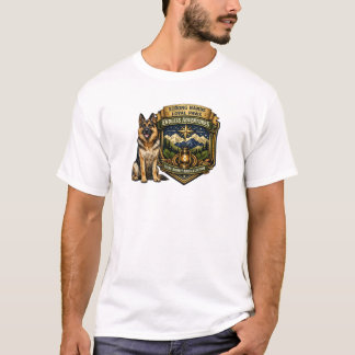 Hunde-Vater-Shirt | Starke Hände treue Pfoten T-Shirt
