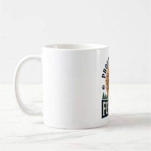 Hunde-Vater-Shirt Vintage Golden Retriever Retro-D Kaffeetasse