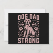 Hunde Vater Strong Dog Vater (Rückseite)