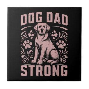 Hunde Vater Strong Dog Vater Fliese